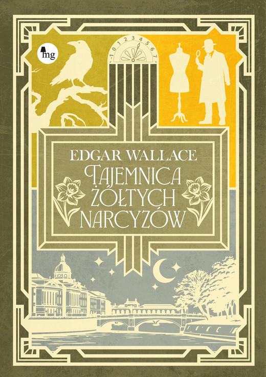 okładka Tajemnica żółtych narcyzów ebook | epub, mobi | Edgar Wallace