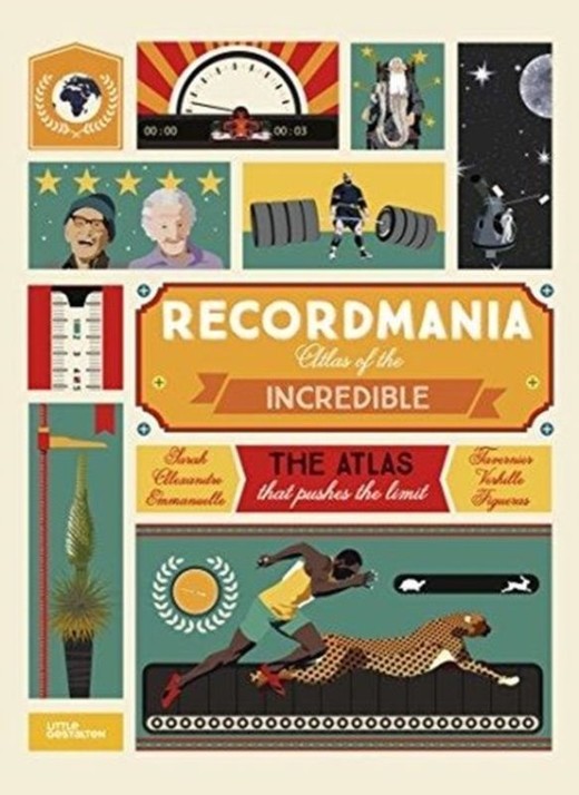 okładka Recordmania: Atlas of the Incredible książka | Opracowanie zbiorowe