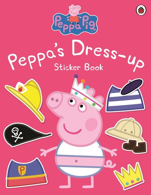 okładka Peppa Dress-Up Sticker Book. Peppa Pig wer. angielska książka | Opracowanie zbiorowe