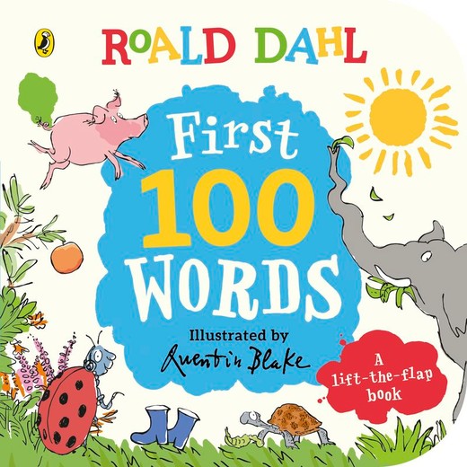 okładka First 100 Words wer. angielska książka | Roald Dahl
