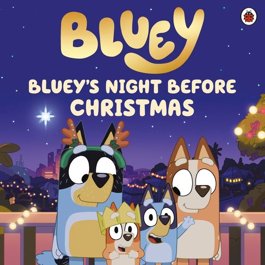 okładka Bluey Bluey's Night Before Christmas wer. angielska książka | Bluey