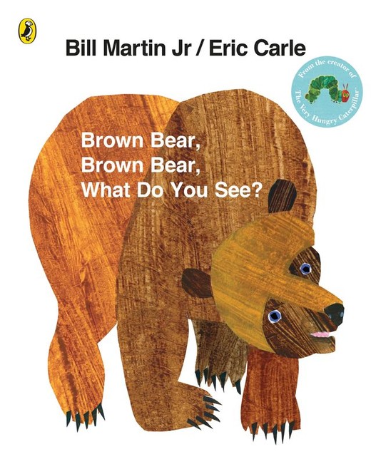 okładka Brown Bear, Brown Bear, What Do You See? wer. angielska książka | Eric Carle