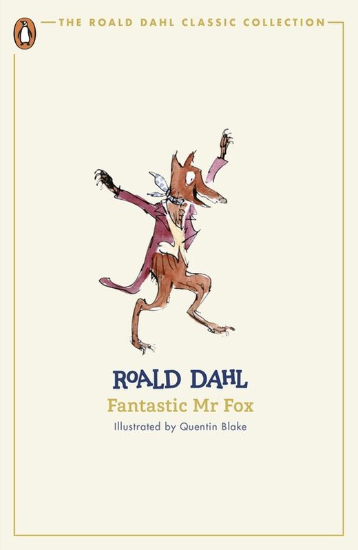 okładka Fantastic Mr Fox wer. angielska książka | Roald Dahl