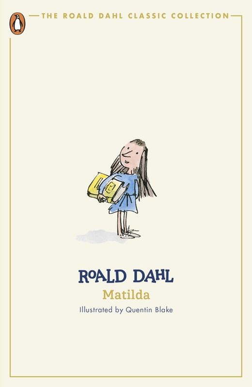 okładka Matilda wer. angielska książka | Roald Dahl