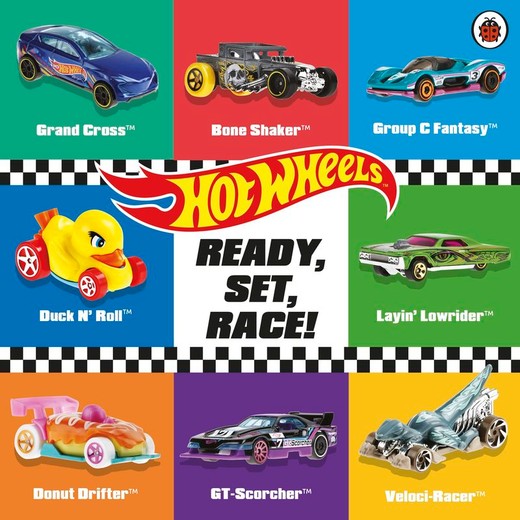 okładka Hot Wheels. Ready, Set, Race! wer. angielska książka | Opracowanie zbiorowe