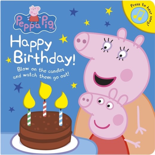 okładka Peppa Pig. Happy Birthday! wer. angielska książka | Opracowanie zbiorowe