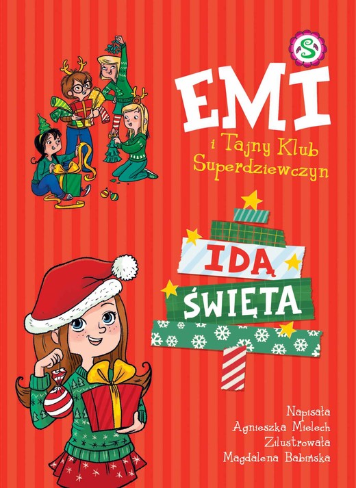 okładka Emi i Tajny Klub Superdziewczyn. Idą święta ebook | epub, mobi | Agnieszka Mielech