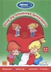 okładka Uczę się włoskiego śpiewająco 3-6 lat książka | Magdalena Kaczmarek