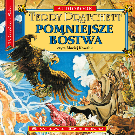 okładka Pomniejsze bóstwa audiobook | MP3 | Terry Pratchett