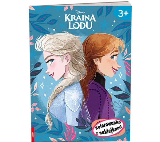 okładka Disney Kraina Lodu Kolorowanka z naklejkami NA-9143 książka | Opracowanie zbiorowe