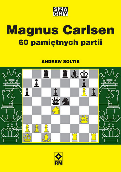 okładka Magnus Carlsen. 60 pamiętnych partii książka | Andrew Soltis