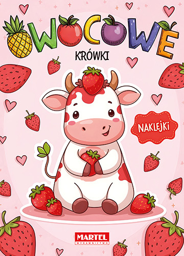 okładka Owocowe krówki + naklejki książka | Agata Niemirska