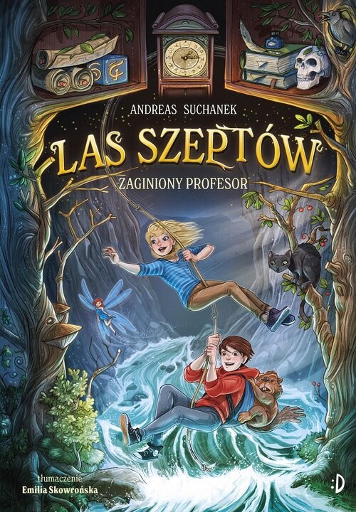 okładka Zaginiony profesor. Las Szeptów, tom 2 książka | Andreas Suchanek