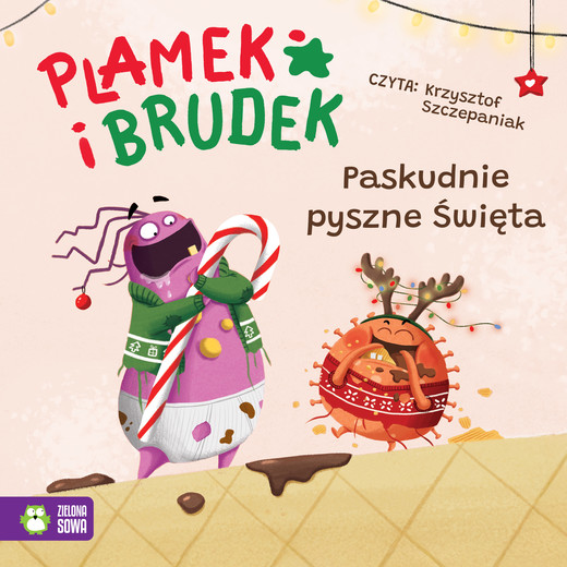 okładka Plamek i Brudek. Paskudnie pyszne Święta audiobook | MP3 | Jelena Pervan