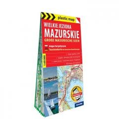 okładka Plastic map Wielkie Jeziora Mazurskie 1:60 000 książka | Praca Zbiorowa