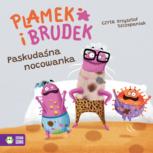okładka Plamek i Brudek. Paskudaśna nocowanka audiobook | MP3 | Jelena Pervan