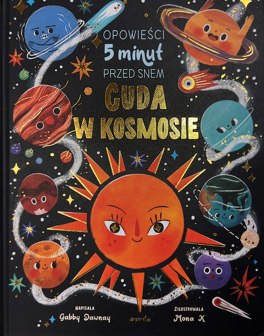 okładka Cuda w kosmosie. Opowieści 5 minut przed snem książka | Gabby Dawnay