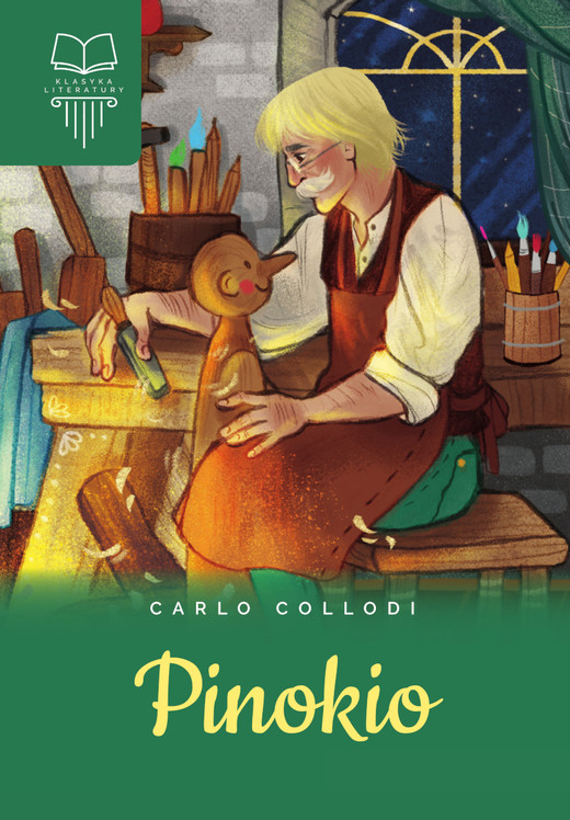 okładka Pinokio książka | Carlo Collodi