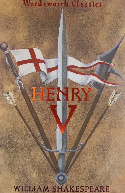 okładka Henry V. Wordsworth Classics wer. angielska książka | William Shakespeare