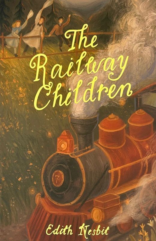 okładka The Railway Children. Wordsworth Children's Classics wer. angielska książka
