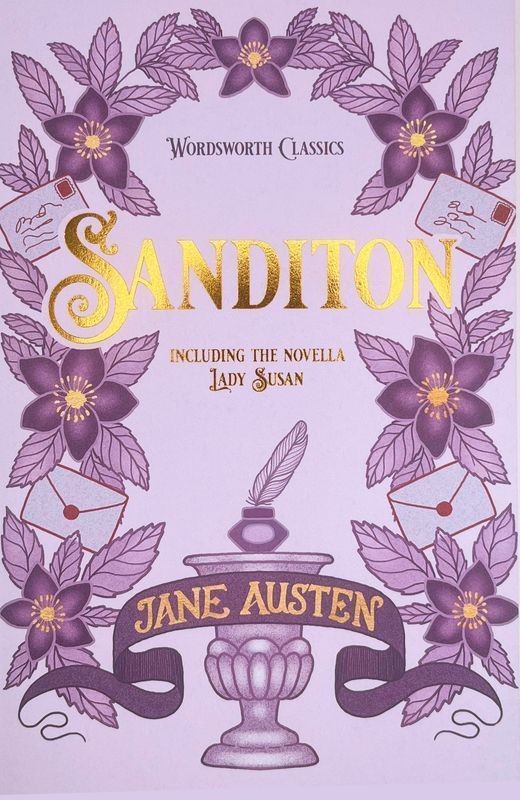 okładka Sanditon. Wordsworth Classics wer. angielska książka | Jane Austen