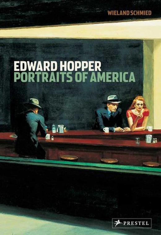 okładka Edward Hopper. Portraits of America wer. angielska książka | Wieland Schmied