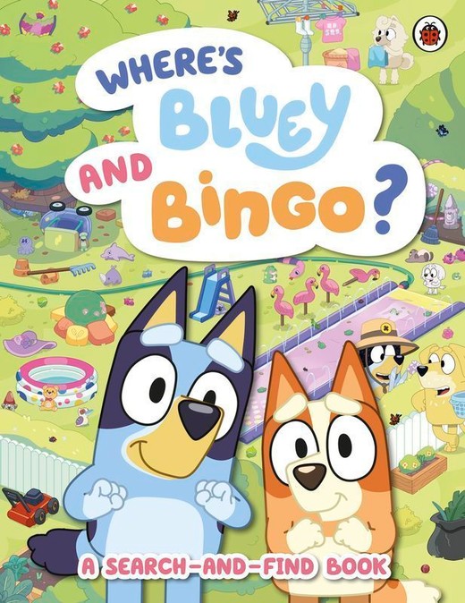 okładka Bluey: Where’s Bluey and Bingo? książka | Bluey