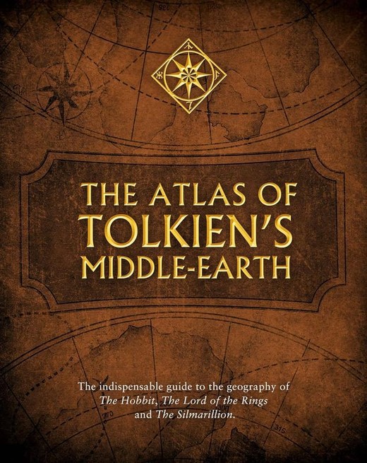 okładka The Atlas of Tolkien’s Middle-earth książka | J.R.R. Tolkien