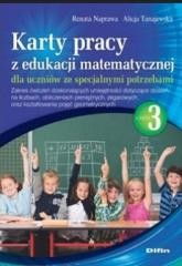 okładka Karty pracy z edukacji matematycznej... cz.3 książka