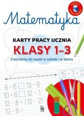 okładka Matematyka. Karty pracy ucznia SP 1-3 książka | Emilia Figacz