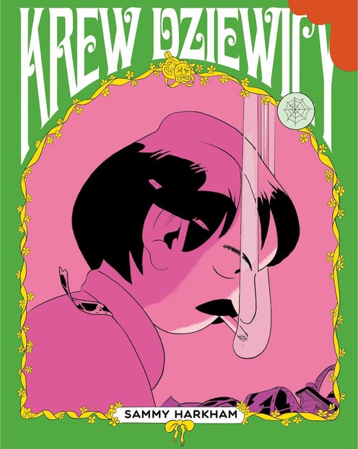 okładka Krew dziewicy książka | Harkham Sammy