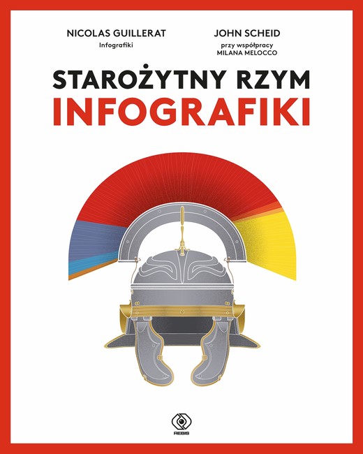 okładka Starożytny Rzym. Infografiki książka | Guillerat Nicolas, Melocco Milan, Scheid John