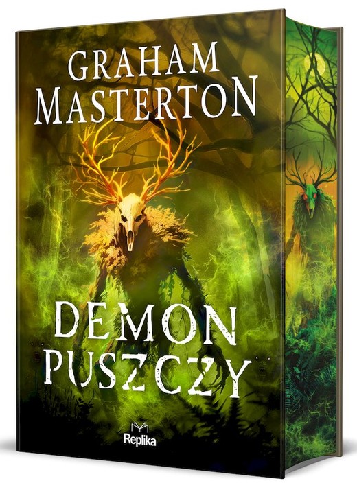 okładka Demon puszczy (ilustrowane brzegi) książka | Graham Masterton