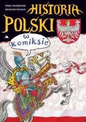 okładka Historia Polski w komiksie książka | Praca Zbiorowa
