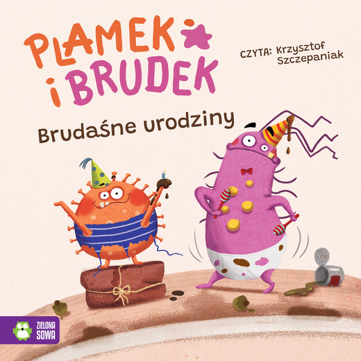 okładka Plamek i Brudek. Brudaśne urodziny audiobook | MP3 | Jelena Pervan