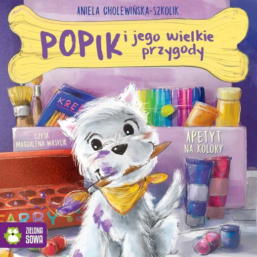 okładka Popik i jego wielkie przygody. Apetyt na kolory audiobook | MP3 | Aniela Cholewińska-Szkolik