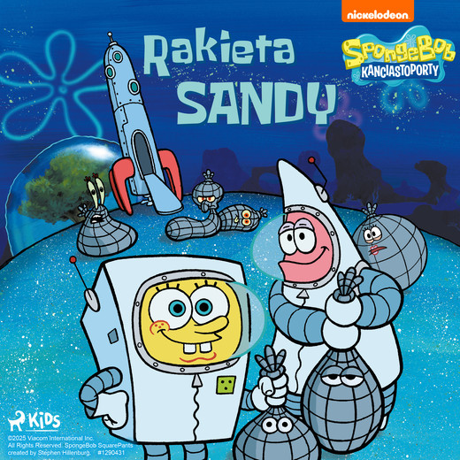 okładka SpongeBob Kanciastoporty – Rakieta Sandy audiobook | MP3 | SpongeBob Squarepants
