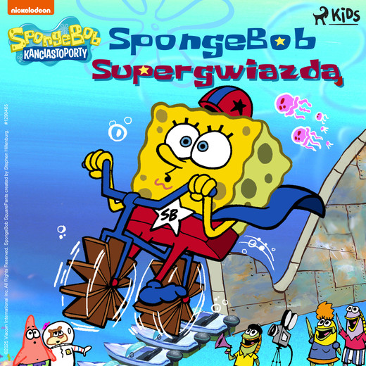 okładka SpongeBob Kanciastoporty – SpongeBob Supergwiazdą audiobook | MP3 | SpongeBob Squarepants