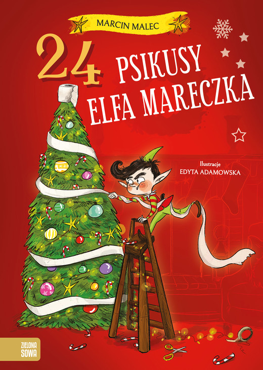 okładka 24 psikusy elfa Mareczka ebook | epub, mobi | Marcin Malec