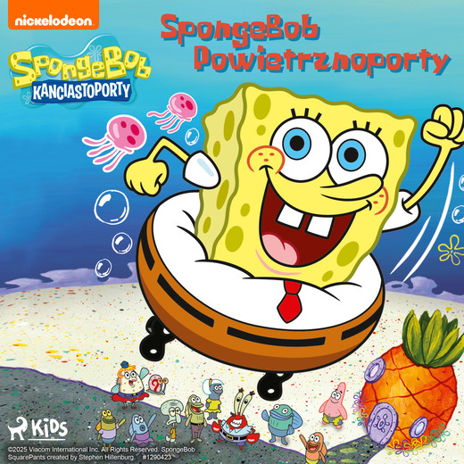okładka SpongeBob Kanciastoporty – SpongeBob Powietrznoporty audiobook | MP3 | SpongeBob Squarepants
