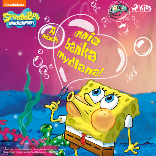 okładka SpongeBob Kanciastoporty – A niech mnie bańka mydlana! audiobook | MP3 | SpongeBob Squarepants