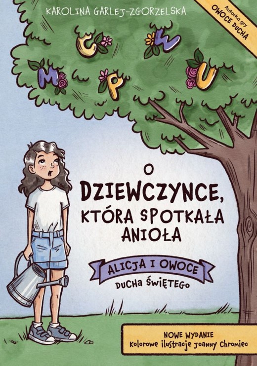 okładka O DZIEWCZYNCE, KTÓRA SPOTKAŁA ANIOŁA ebook | epub, mobi | Karolina Garlej-Zgorzelska
