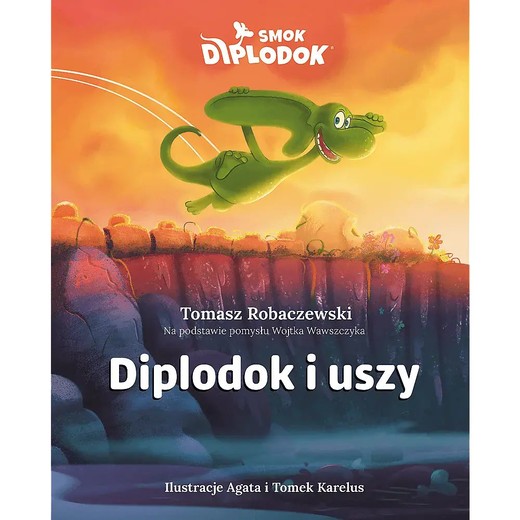 okładka Smok Diplodok. Diplodok i uszy książka | Tomasz Robaczewski
