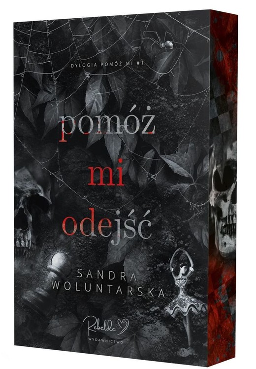okładka Pomóż mi odejść. Pomóż mi. Tom 1 (ilustrowane brzegi) książka | Sandra Woluntarska
