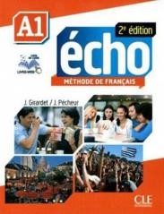 okładka Echo A1 2ed podręcznik + płyta DVD książka | Jacky Girardet, Jacques Pecheur