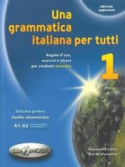 okładka Grammatica italiana per tutti 1 EDILINGUA książka | Muscolino Marida, Latino Aessandra