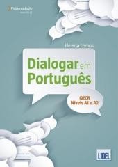 okładka Dialogar em Portugues książka A1-A2 książka | Lemos Helena