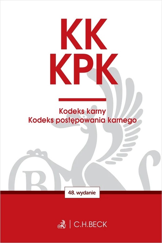 okładka KK. KPK. Kodeks karny. Kodeks postępowania karnego. Edycja Prokuratorska wyd. 48 książka | Opracowanie zbiorowe