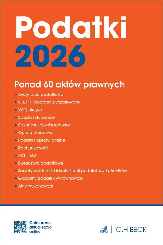 okładka Podatki 2026 z aktualizacją online książka | Opracowanie zbiorowe