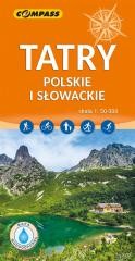 okładka Mapa - Tatry Polskie i Słowackie 1:50 000 książka | Praca Zbiorowa